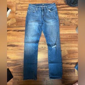 Women's straight jeans